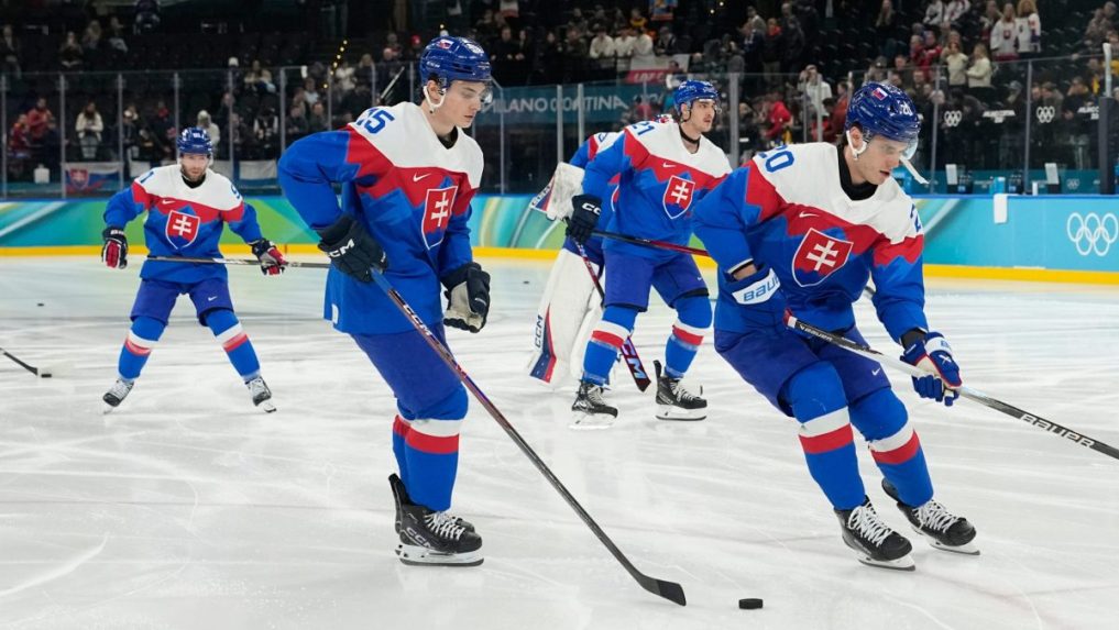 Hokejisti Slovenska pred z&Atilde;&Acirc;&iexcl;pasom o bronz.