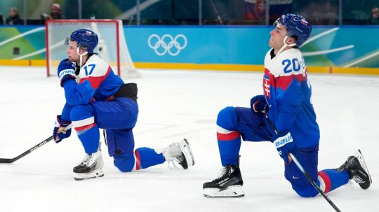 Šimon Nemec a Juraj Slafkovský