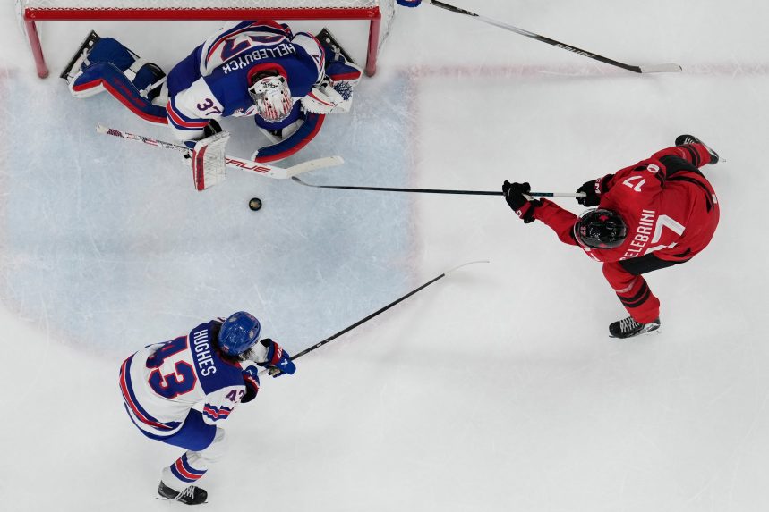 Sn&Atilde;&Acirc;&shy;mka zo z&Atilde;&Acirc;&iexcl;pasu fin&Atilde;&Acirc;&iexcl;le hokejov&Atilde;&Acirc;&copy;ho turnaja ZOH 2026 USA - Kanada.