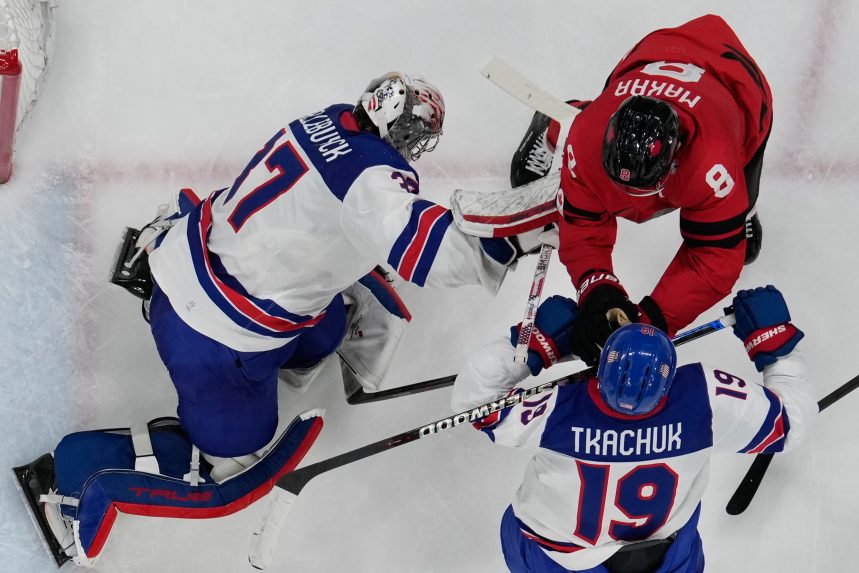 Sn&Atilde;&Acirc;&shy;mka zo z&Atilde;&Acirc;&iexcl;pasu fin&Atilde;&Acirc;&iexcl;le hokejov&Atilde;&Acirc;&copy;ho turnaja ZOH 2026 USA - Kanada.