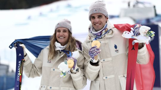 Thibault Anselmet a Emily Harropová