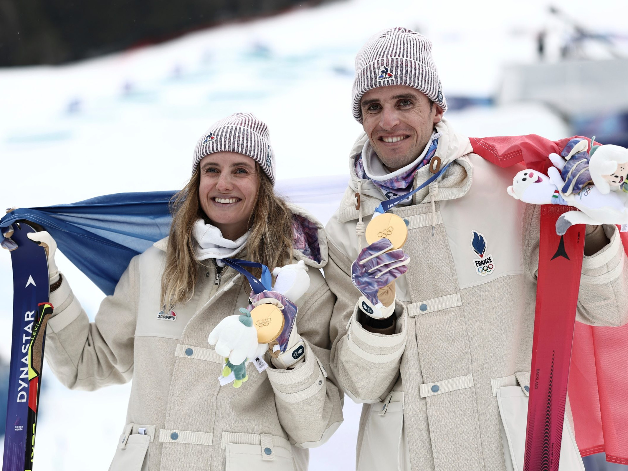 Thibault Anselmet a Emily Harropová