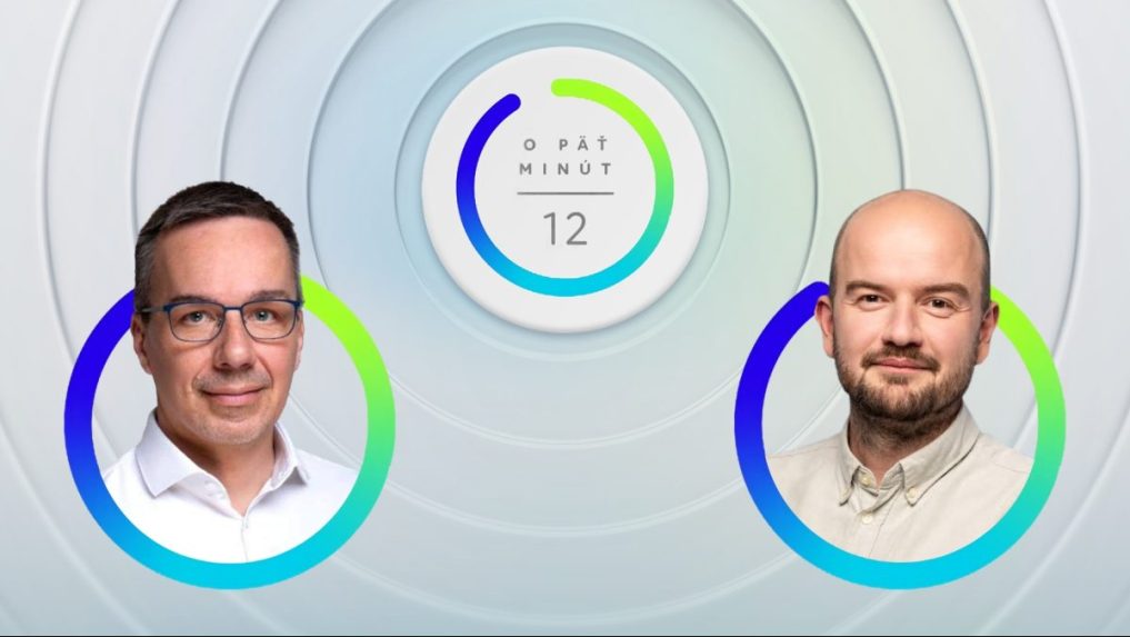 Hosťami diskusnej relácie O 5 minút 12 boli Erik Tomáš a Martin Dubéci