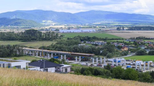 Na snímke druhá etapa R4.