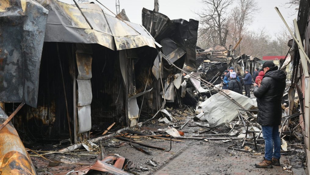 ruský útok v Odese