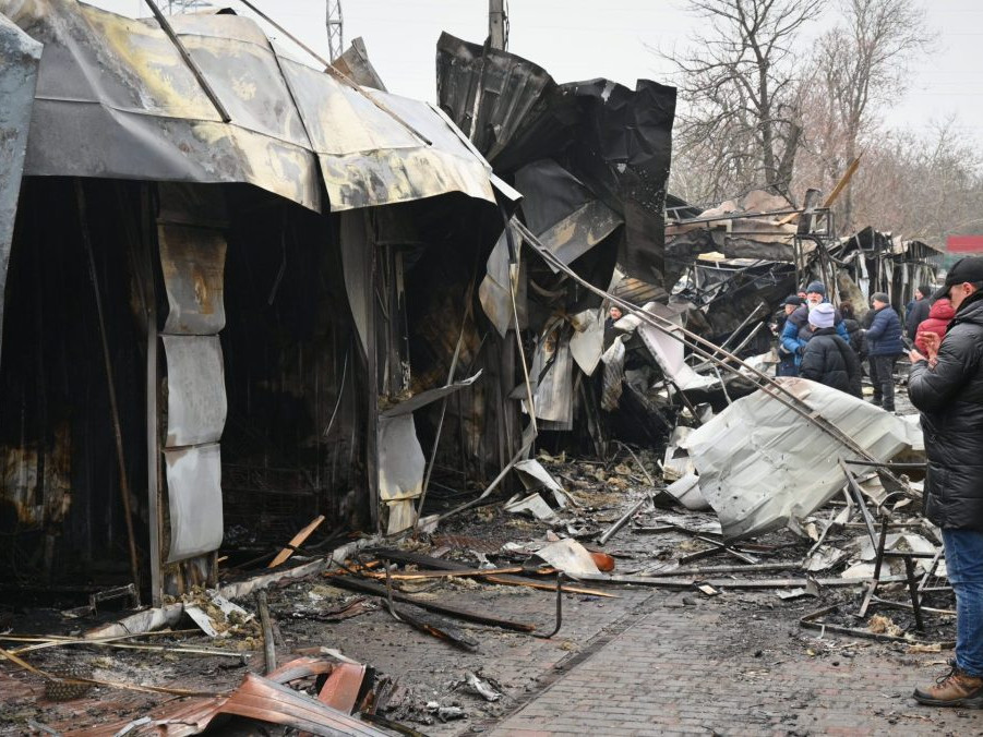 ruský útok v Odese