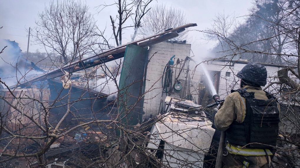 ruský útok na Ukrajine