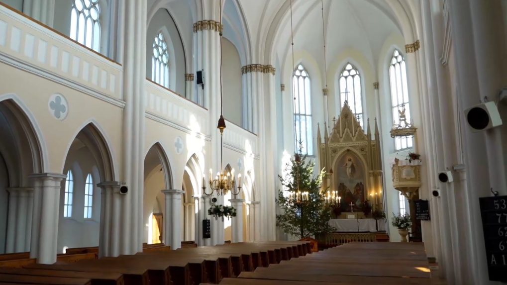 Evanjelick&yacute; kostol v obci B&aacute;tovce.