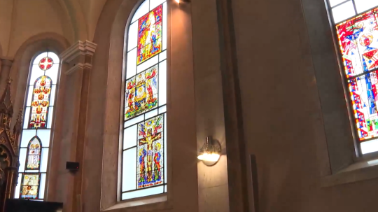 Vitráže ružomberského rodáka Ľudovíta Fullu.