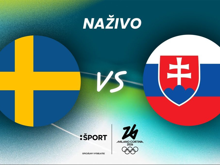 Sledujte NAŽIVO: Slováci hrajú proti Švédom o priamy postup do štvrťfinále olympijského hokejového turnaja