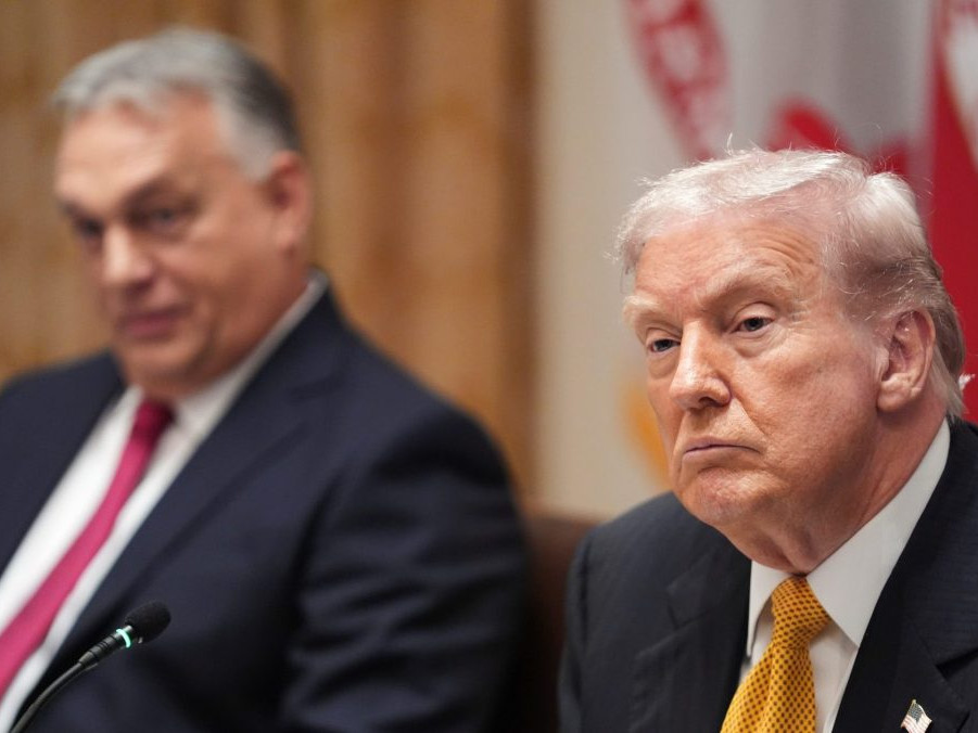 V. Orbán a D. Trump