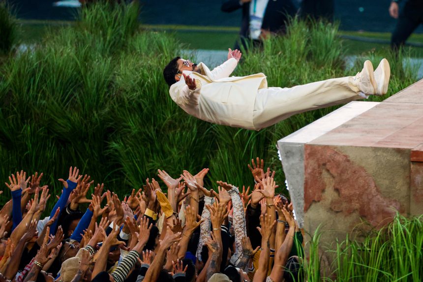 Na snímke Bad Bunny.