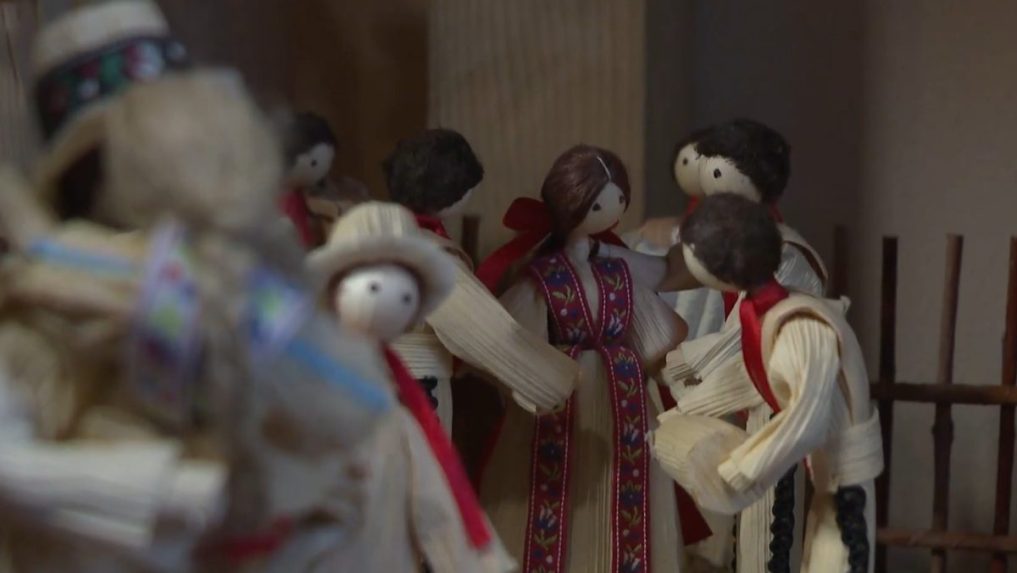 Na snímke výrobky pani Antónie.