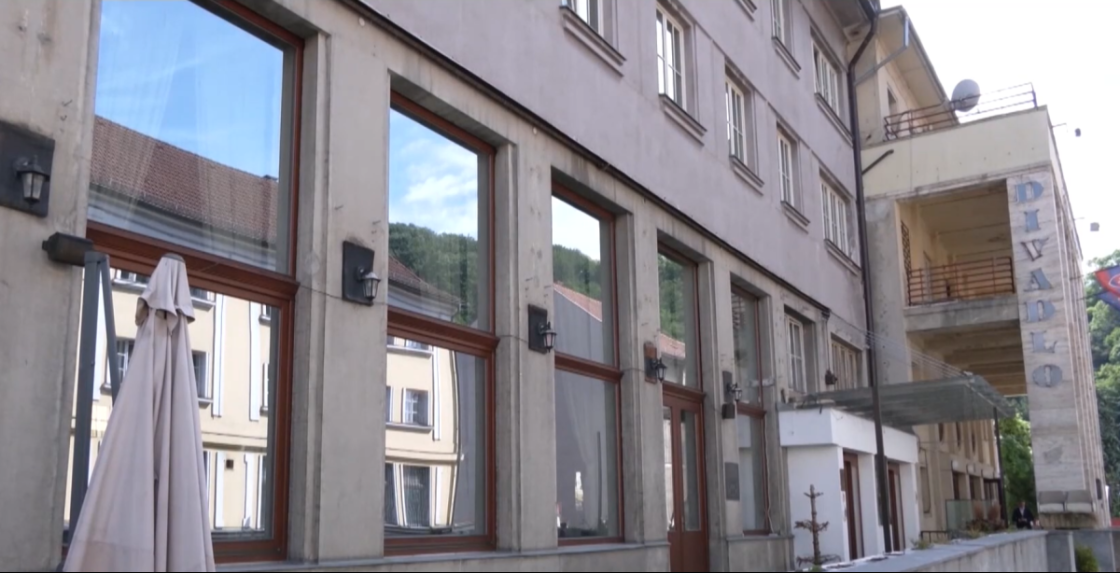 Na snímke Národný dom v Banskej Bystrici.