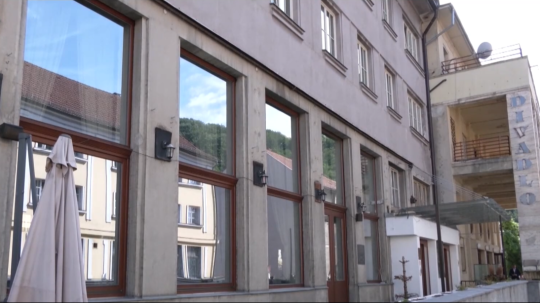 Na snímke Národný dom v Banskej Bystrici.