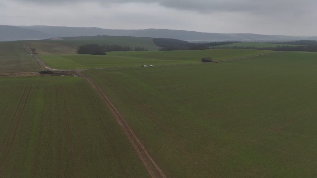 pole, kde má spaľovňa vyrásť