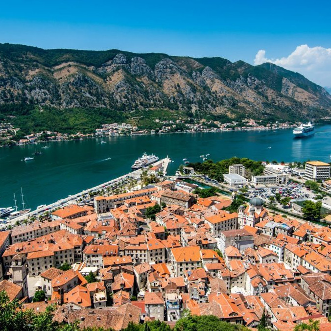 Čiernohorské mesto Kotor.