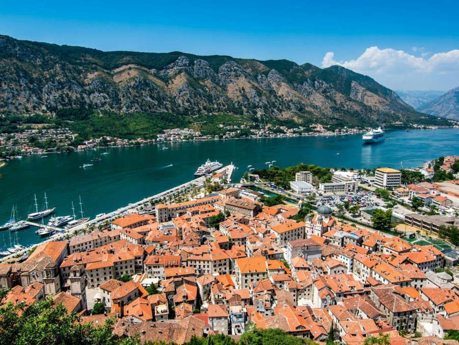 Čiernohorské mesto Kotor.