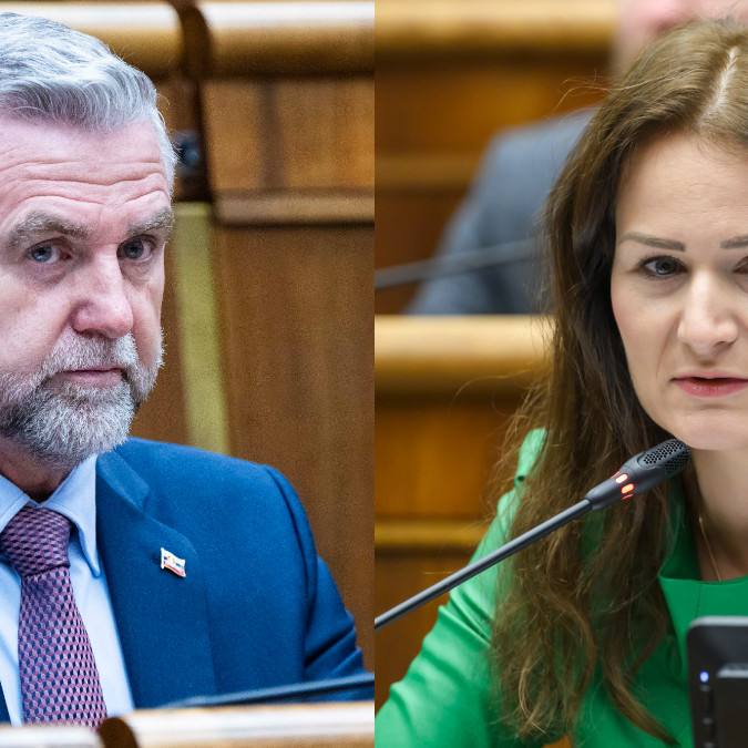 Tibor Gašpar a Martina Bajo Holečková.