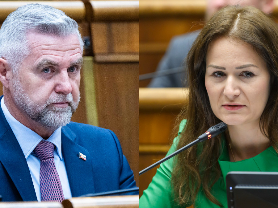 Tibor Gašpar a Martina Bajo Holečková.