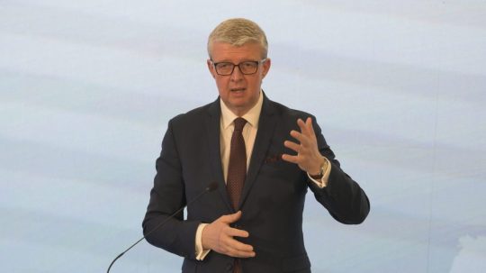 Český podpredseda vlády a minister priemyslu a obchodu ČR Karol Havlíček.