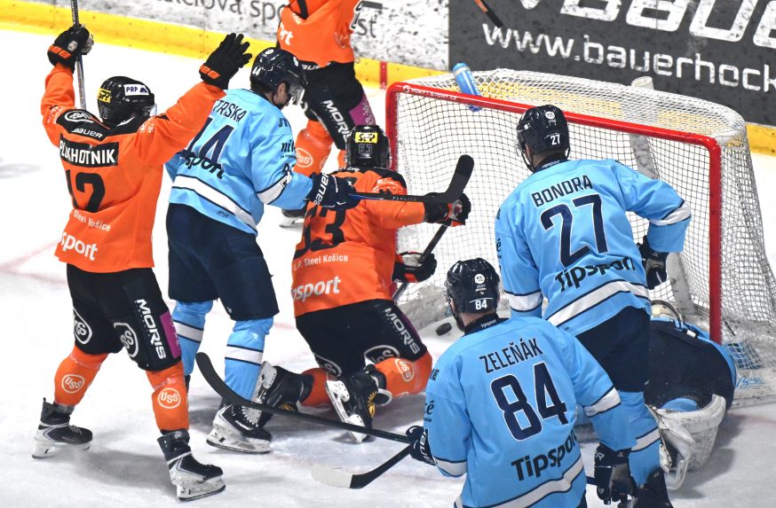 Slovan Bratislava inkasuje g&oacute;l od Ko&scaron;&iacute;c.