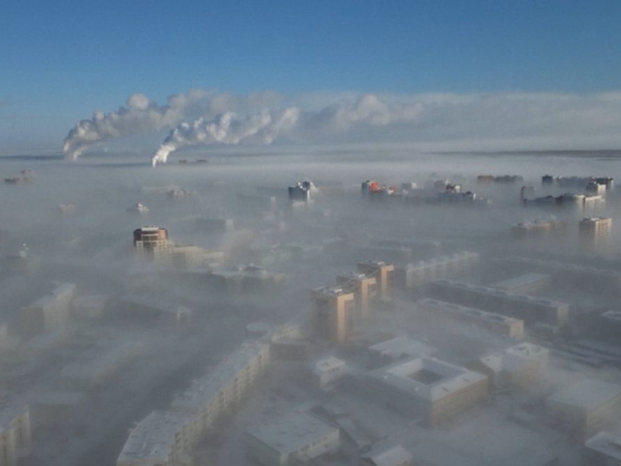 Ruské mesto Jakutsk.