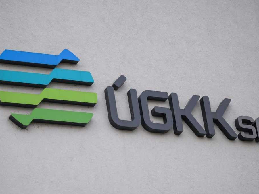 Na snímke logo Úradu geodézie, kartografie a katastra.