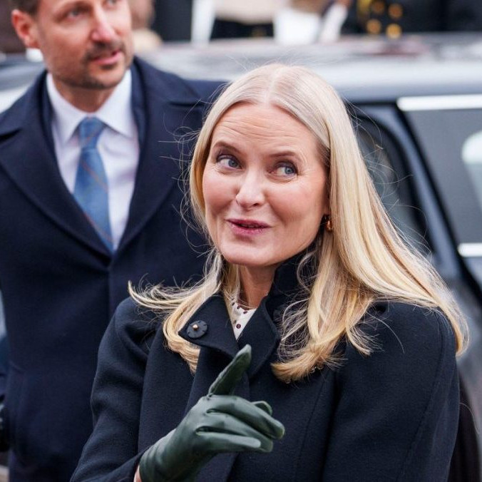 Na snímke Mette-Marit.