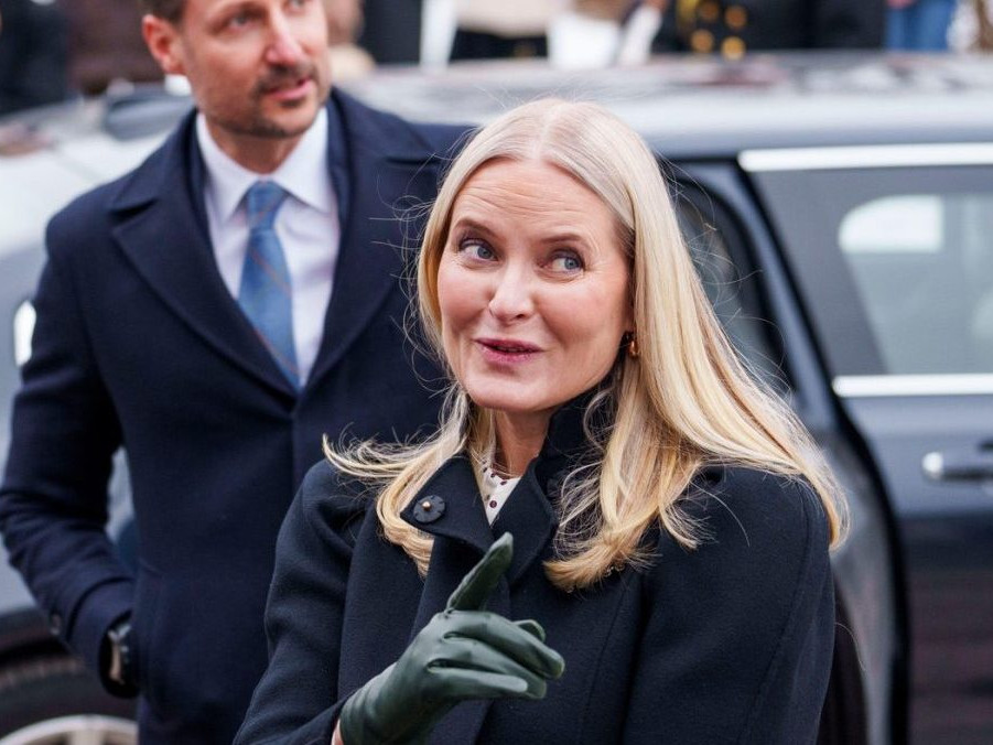 Na snímke Mette-Marit.