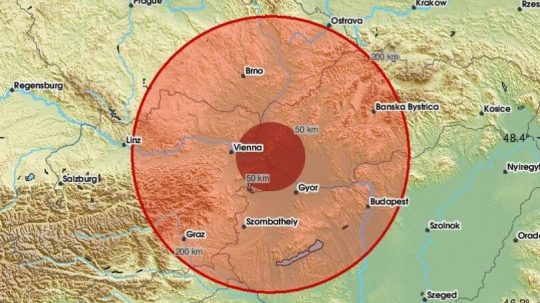 Slovensko zasiahlo zemetrasenie