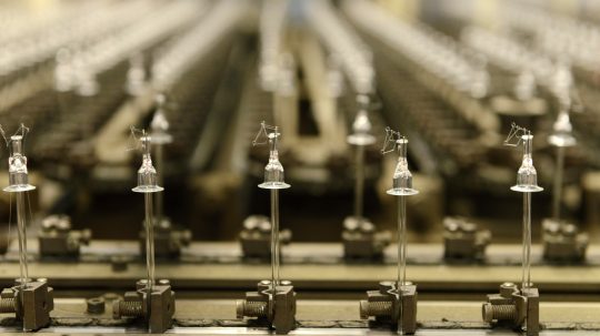 Na snímke výrobné priestory závodu.