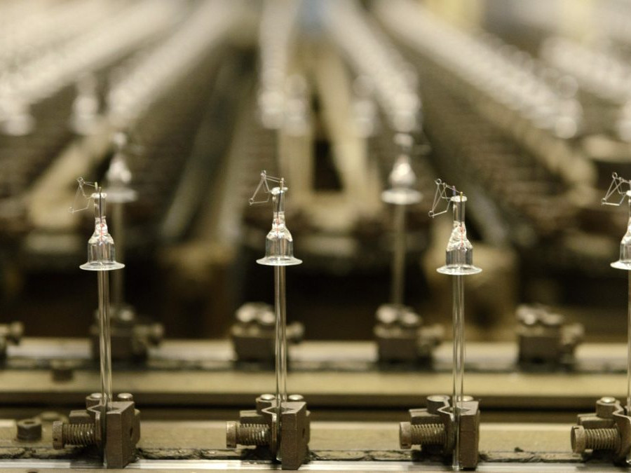 Na snímke výrobné priestory závodu.