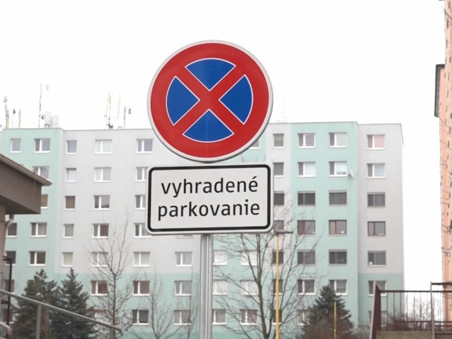 značka vyhradené parkovanie