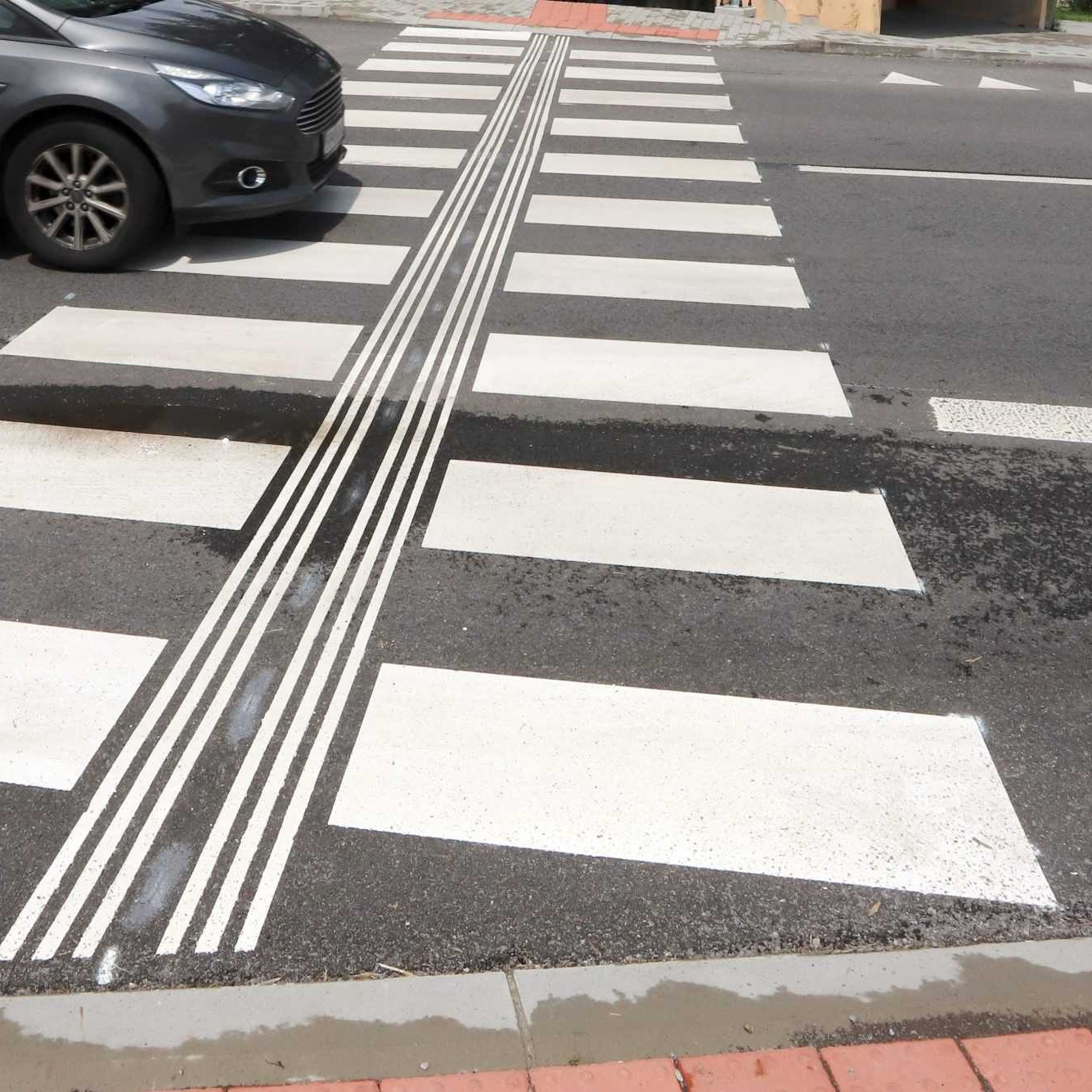 Ilustračná fotografia priechodu pre chodcov