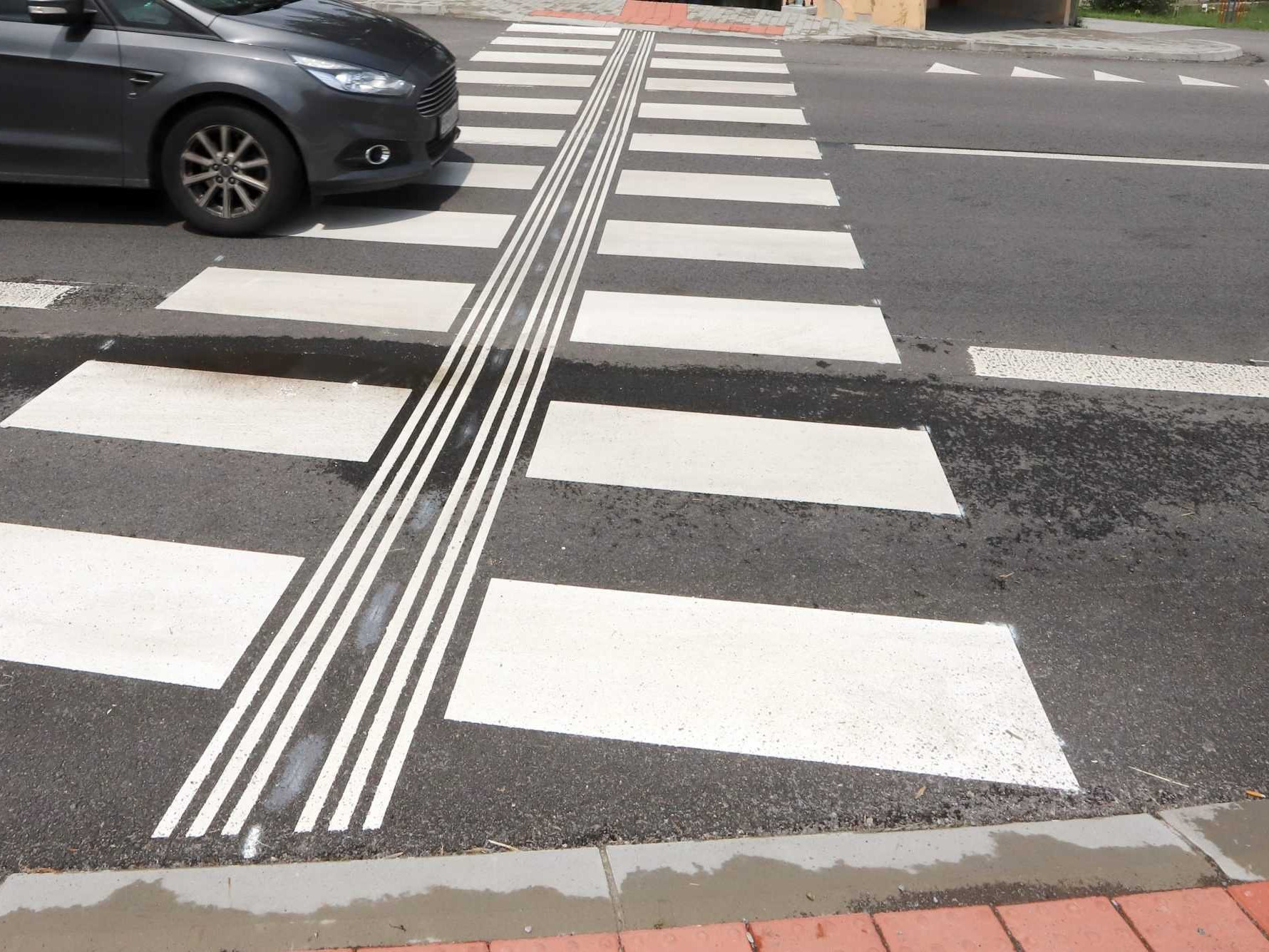 Ilustračná fotografia priechodu pre chodcov