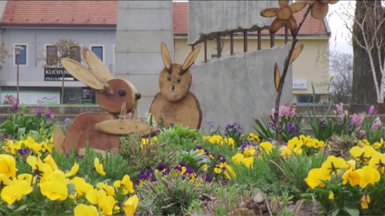 Výzdoba v Prievidzi.