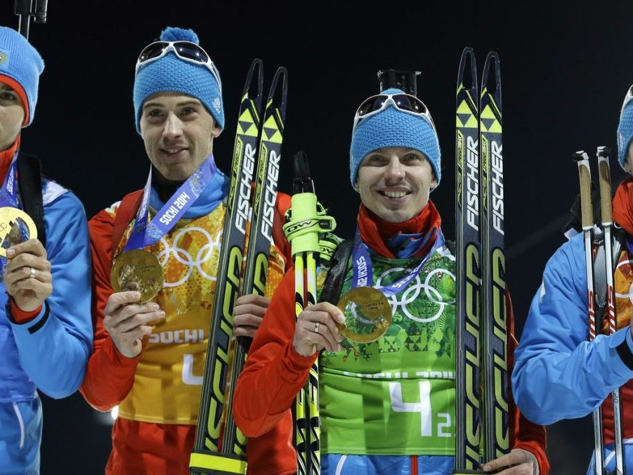 Soči ZOH 2014 Rusko olympiáda biatlon
