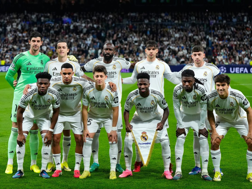 Na snímke hráči Realu Madrid.