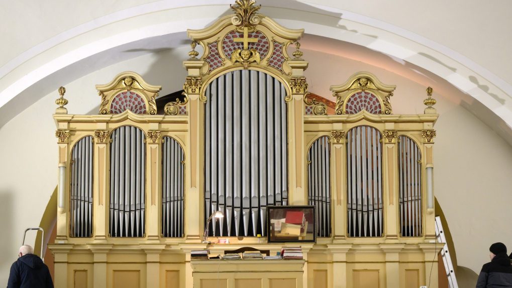 organ v Šali