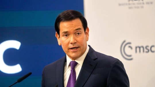 Šéf diplomacie USA Marco Rubio.