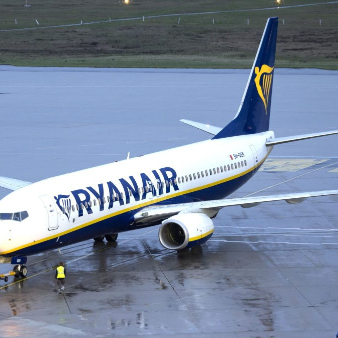 Lietadlo spoločnosti Ryanair.