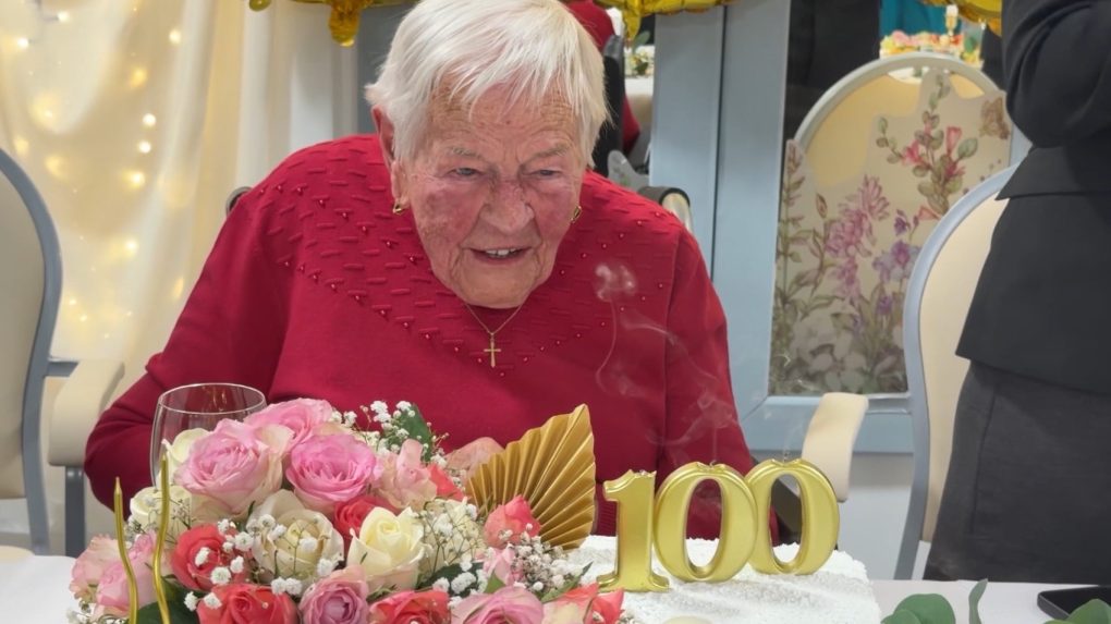 Pani Anna Kubičárová oslávila storočnicu.