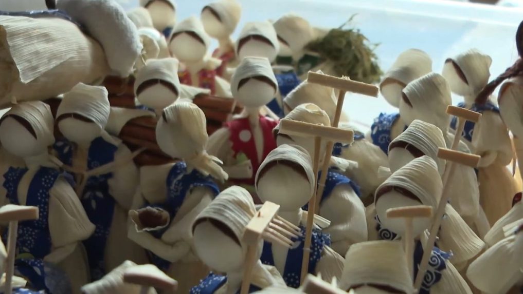 Na sn&iacute;mke v&yacute;robky pani Ant&oacute;nie.