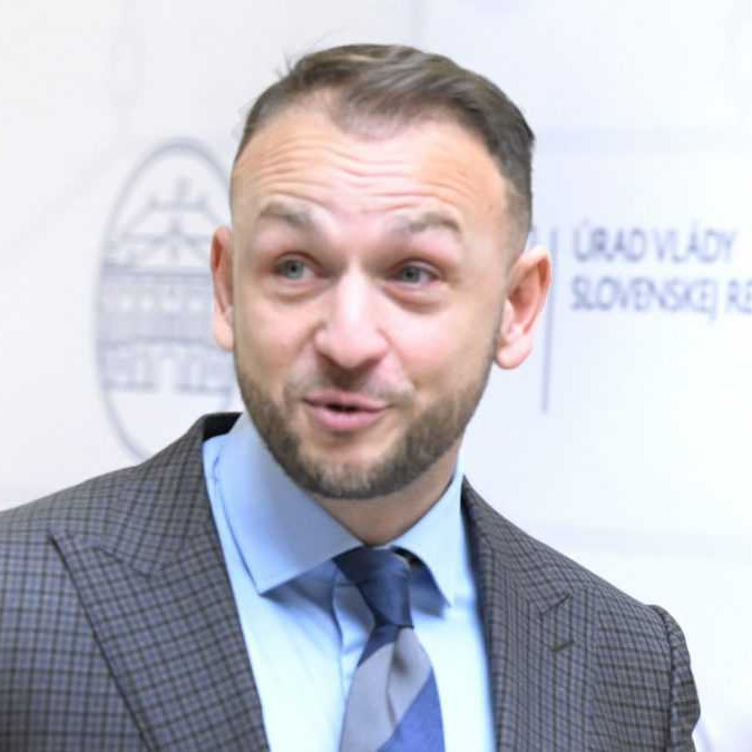 Minister vnútra SR Matúš Šutaj Eštok (Hlas-SD).