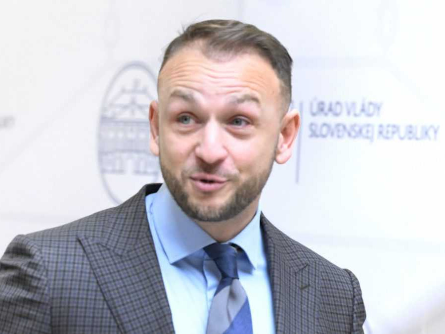 Minister vnútra SR Matúš Šutaj Eštok (Hlas-SD).