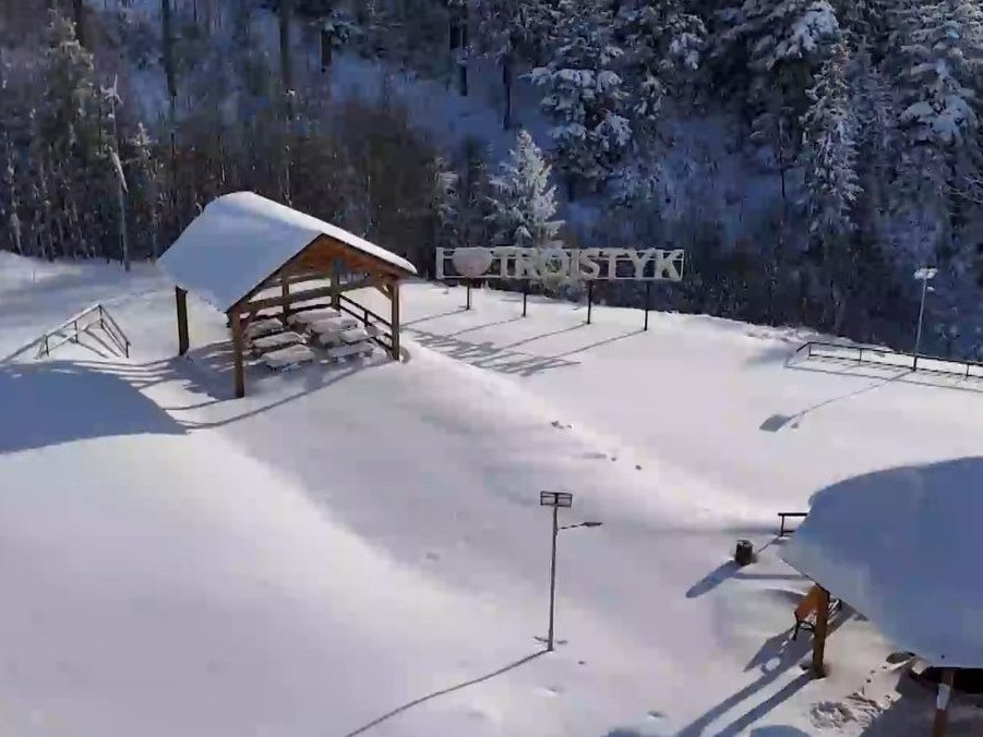 Na snímke trojmedzie v Čiernom.