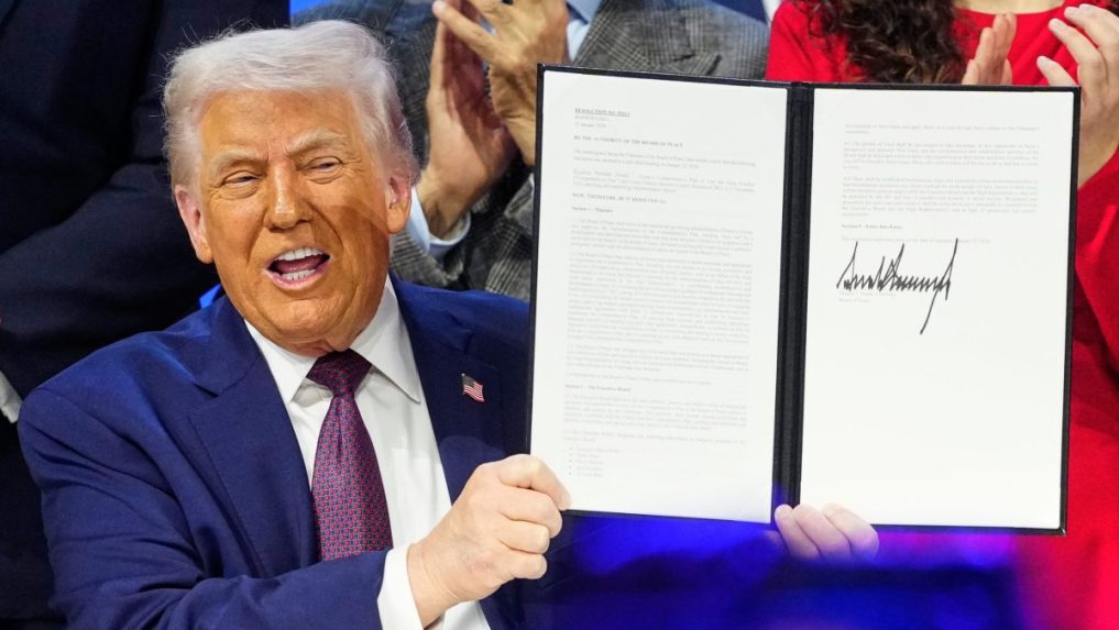 Na snímke Donald Trump.