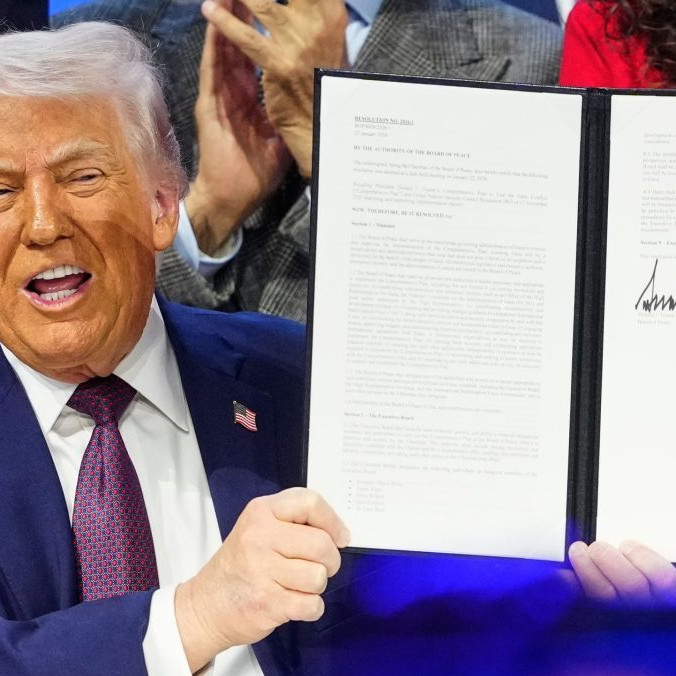 Na snímke Donald Trump.