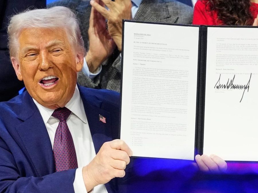 Na snímke Donald Trump.